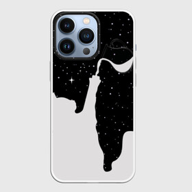 Чехол для iPhone 13 Pro с принтом Космический Кот в Белгороде,  |  | cat | galaxy | paints | space | star | stars | галактика | галактический | звезда | звезды | картинки | космос | кот | котенок | котята | кошка | кошки | краски | мода | молоко | планета | планеты