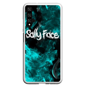 Чехол для Honor 20 с принтом SALLY FACE в Белгороде, Силикон | Область печати: задняя сторона чехла, без боковых панелей | Тематика изображения на принте: face | fire | flame | game | horror | larry | sally | sally face | sanity s fall | игра | ларри | мальчик с протезом | огонь | салли | салли фейс | ужасы