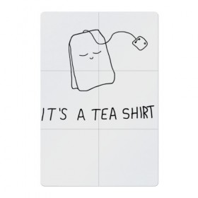 Магнитный плакат 2Х3 с принтом TEA SHIRT в Белгороде, Полимерный материал с магнитным слоем | 6 деталей размером 9*9 см | beauty | cute | funny | handsome | tea | teabag | милота | пакетик