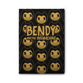 Обложка для автодокументов с принтом Bendy And The Ink Machine (35) в Белгороде, натуральная кожа |  размер 19,9*13 см; внутри 4 больших “конверта” для документов и один маленький отдел — туда идеально встанут права | bendy | bendy and the ink machine | devil | game | horror | ink | mask | бенди | бенди и чернильная машина | краска | чернила