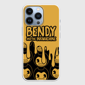 Чехол для iPhone 13 Pro с принтом Bendy And The Ink Machine (36) в Белгороде,  |  | Тематика изображения на принте: bendy | bendy and the ink machine | devil | game | horror | ink | mask | бенди | бенди и чернильная машина | краска | чернила