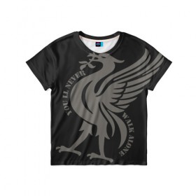 Детская футболка 3D с принтом Liverpool - Y.N.W.A в Белгороде, 100% гипоаллергенный полиэфир | прямой крой, круглый вырез горловины, длина до линии бедер, чуть спущенное плечо, ткань немного тянется | 0x000000123 | liverpool | ливерпуль