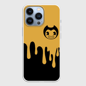 Чехол для iPhone 13 Pro с принтом Bendy And The Ink Machine (37) в Белгороде,  |  | Тематика изображения на принте: bendy | bendy and the ink machine | devil | game | horror | ink | mask | бенди | бенди и чернильная машина | краска | чернила