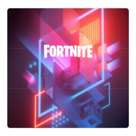 Магнитный плакат 3Х3 с принтом FORTNITE SEASON 9 в Белгороде, Полимерный материал с магнитным слоем | 9 деталей размером 9*9 см | 2019 | armor | armour | cybersport | esport | fortnite | game | logo | season 9 | броня | игра | киберспорт | сезон 9 | фиолетовый | фортнайт