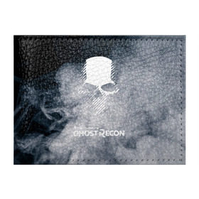 Обложка для студенческого билета с принтом GHOST RECON в Белгороде, натуральная кожа | Размер: 11*8 см; Печать на всей внешней стороне | Тематика изображения на принте: bones | breakpoint | ghost | ghost recon | ghost recon breakpoint | logo | mask | skell technology | skull | tom clancys | tom clancys ghost recon breakpoint | wildlands | лого | маска | призрак | череп
