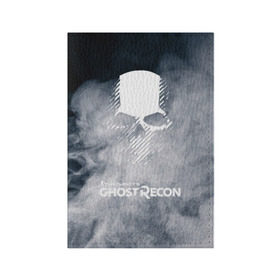 Обложка для паспорта матовая кожа с принтом GHOST RECON в Белгороде, натуральная матовая кожа | размер 19,3 х 13,7 см; прозрачные пластиковые крепления | Тематика изображения на принте: bones | breakpoint | ghost | ghost recon | ghost recon breakpoint | logo | mask | skell technology | skull | tom clancys | tom clancys ghost recon breakpoint | wildlands | лого | маска | призрак | череп