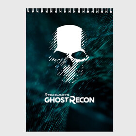 Скетчбук с принтом GHOST RECON в Белгороде, 100% бумага
 | 48 листов, плотность листов — 100 г/м2, плотность картонной обложки — 250 г/м2. Листы скреплены сверху удобной пружинной спиралью | Тематика изображения на принте: bones | breakpoint | ghost | ghost recon | ghost recon breakpoint | logo | mask | skell technology | skull | tom clancys | tom clancys ghost recon breakpoint | wildlands | лого | маска | призрак | череп