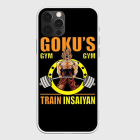 Чехол для iPhone 12 Pro Max с принтом GOKU GYM в Белгороде, Силикон |  | bodybuilding | diet | exercise | fitness | gym | heath | motivation | muscle | phil | training | workout | бодибилдинг | мотивация | спорт | трансформация | фитнес | эстетичный