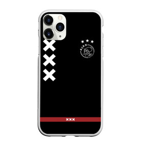 Чехол для iPhone 11 Pro Max матовый с принтом Ajax Amsterdam в Белгороде, Силикон |  | ajax | амстердам | аякс | футбол