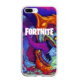 Чехол для iPhone 7Plus/8 Plus матовый с принтом FORTNITE HYPERBEAST в Белгороде, Силикон | Область печати: задняя сторона чехла, без боковых панелей | 2019 | armor | armour | cybersport | esport | fortnite | game | hyperbeast | logo | monster | season 9 | skin | броня | игра | киберспорт | сезон 9 | фиолетовый | фортнайт