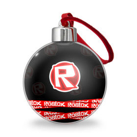 Ёлочный шар с принтом Roblox 2 в Белгороде, Пластик | Диаметр: 77 мм | game | minecraft | roblox | игра | майнкрафт | роблокс