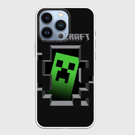 Чехол для iPhone 13 Pro с принтом Minecraft в Белгороде,  |  | funny | mine | minecraft | mods | noob | pro | skins | story | vs | zombie | инди | конструктор | майнкрафт | моды | нуб | скин | скрипер | шахта