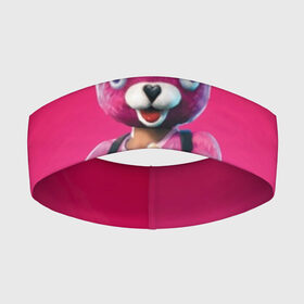 Повязка на голову 3D с принтом Only You в Белгороде,  |  | battle royale | bear | fortnite | pink | батл роял | медведь | розовый | фортнайт | фурри