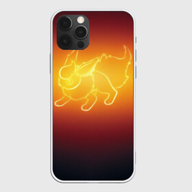 Чехол для iPhone 12 Pro Max с принтом Флареон в Белгороде, Силикон |  | detective pikachu | pikachu | pokeball | pokemon | детектив пикачу | пикачу | покебол | покемон