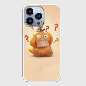 Чехол для iPhone 13 Pro с принтом Псайдак в Белгороде,  |  | Тематика изображения на принте: detective pikachu | pikachu | pokeball | pokemon | psyduck | детектив пикачу | пикачу | покебол | покемон | псайдак