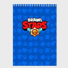 Скетчбук с принтом Brawl Stars 12 в Белгороде, 100% бумага
 | 48 листов, плотность листов — 100 г/м2, плотность картонной обложки — 250 г/м2. Листы скреплены сверху удобной пружинной спиралью | android | brawl | brawl stars | clash | clash royale | game | royale | stars | андроид | игра | мобильные игры