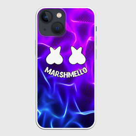 Чехол для iPhone 13 mini с принтом Marshmello THUNDER в Белгороде,  |  | Тематика изображения на принте: christopher comstock | dj | marshmello | music | диджей | клубная музыка | клубняк | крис комсток | логотип | маршмеллоу | музыка