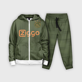 Детский костюм 3D с принтом Ajax away 19 20 в Белгороде,  |  | ajax | champions | holland | league | nederlands | аякс | голландия | лига чемпионов