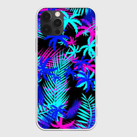 Чехол для iPhone 12 Pro Max с принтом НЕОНОВЫЕ ТРОПИКИ TROPICAL NEON в Белгороде, Силикон |  | hotline miami | neon | new retro wave | outrun | outrun electro | paints | palmen | rainbow | retro | retrowave | summer | synth | synthwave | tropical | брызги | брызги красок | звёзды | космос | краски | лето | неон | пальмы | радуга | 