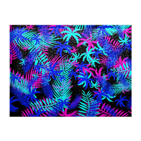 Обложка для студенческого билета с принтом НЕОНОВЫЕ ТРОПИКИ / TROPICAL NEON в Белгороде, натуральная кожа | Размер: 11*8 см; Печать на всей внешней стороне | hotline miami | neon | new retro wave | outrun | outrun electro | paints | palmen | rainbow | retro | retrowave | summer | synth | synthwave | tropical | брызги | брызги красок | звёзды | космос | краски | лето | неон | пальмы | радуга | 