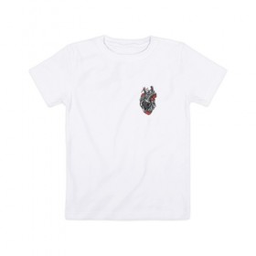 Детская футболка хлопок с принтом Сердце в Белгороде, 100% хлопок | круглый вырез горловины, полуприлегающий силуэт, длина до линии бедер | авто | автомобиль | винтаж | гараж | гонки | двигатель | машина | мотор | ретро | сердце | техника