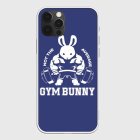 Чехол для iPhone 12 Pro с принтом GYM BUNNY в Белгороде, силикон | область печати: задняя сторона чехла, без боковых панелей | bodybuilding | diet | exercise | fitness | gym | heath | motivation | muscle | phil | training | workout | бодибилдинг | мотивация | спорт | трансформация | фитнес | эстетичный