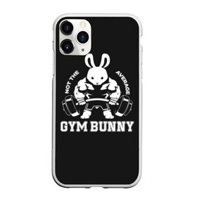 Чехол для iPhone 11 Pro Max матовый с принтом GYM BUNNY в Белгороде, Силикон |  | bodybuilding | diet | exercise | fitness | gym | heath | motivation | muscle | phil | training | workout | бодибилдинг | мотивация | спорт | трансформация | фитнес | эстетичный