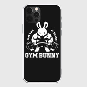 Чехол для iPhone 12 Pro Max с принтом GYM BUNNY в Белгороде, Силикон |  | bodybuilding | diet | exercise | fitness | gym | heath | motivation | muscle | phil | training | workout | бодибилдинг | мотивация | спорт | трансформация | фитнес | эстетичный