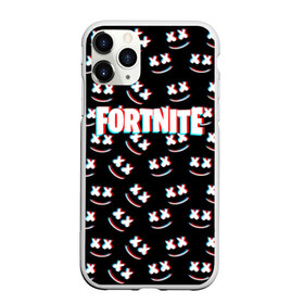 Чехол для iPhone 11 Pro матовый с принтом FORTNITE x MARSHMELLO в Белгороде, Силикон |  | 2019 | armor | armour | cybersport | dj | esport | fortnite | game | glitch | logo | marshmello | season 9 | usa | америка | броня | глитч | игра | киберспорт | клубная музыка | маршмелло | 