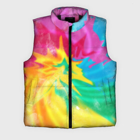 Мужской жилет утепленный 3D с принтом Tie Dye в Белгороде,  |  | tie dye | tie dye краски | tie dye купить | стиль tie dye | футболка tie dye