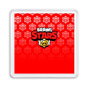 Магнит 55*55 с принтом BRAWL STARS в Белгороде, Пластик | Размер: 65*65 мм; Размер печати: 55*55 мм | android | brawl stars | games | mobile game | stars | игры | мобильные игры