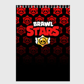 Скетчбук с принтом BRAWL STARS в Белгороде, 100% бумага
 | 48 листов, плотность листов — 100 г/м2, плотность картонной обложки — 250 г/м2. Листы скреплены сверху удобной пружинной спиралью | 8 bit | 8 бит | bibi | brawl stars | crow | el brown | leon | leon shark | max | mr.p | sally leon | shark | stars | virus | werewolf | акула | биби | вирус | ворон | леон | оборотень | пингвин