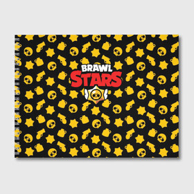 Альбом для рисования с принтом BRAWL STARS в Белгороде, 100% бумага
 | матовая бумага, плотность 200 мг. | 8 bit | 8 бит | bibi | brawl stars | crow | el brown | leon | leon shark | max | mr.p | sally leon | shark | stars | virus | werewolf | акула | биби | вирус | ворон | леон | оборотень | пингвин