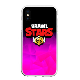 Чехол для iPhone XS Max матовый с принтом BRAWL STARS CRYSTALES в Белгороде, Силикон | Область печати: задняя сторона чехла, без боковых панелей | android | brawl stars | games | mobile game | stars | игры | мобильные игры