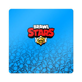 Магнит виниловый Квадрат с принтом BRAWL STARS в Белгороде, полимерный материал с магнитным слоем | размер 9*9 см, закругленные углы | android | brawl stars | games | mobile game | stars | игры | мобильные игры