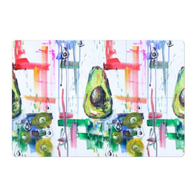 Магнитный плакат 3Х2 с принтом Авокадо авангард в Белгороде, Полимерный материал с магнитным слоем | 6 деталей размером 9*9 см | авокадо | веган | девушкам | здоровое питание | здоровье | люблю авокадо | овощи | пп | стильно | сыроед | фрукты