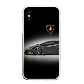 Чехол для iPhone XS Max матовый с принтом Lambo в Белгороде, Силикон | Область печати: задняя сторона чехла, без боковых панелей | car | lamborghini | motorsport | power | prestige | автомобиль | автоспорт | ламборгини | мощь | престиж