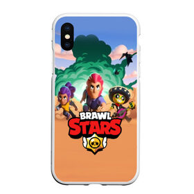 Чехол для iPhone XS Max матовый с принтом BRAWL STARS в Белгороде, Силикон | Область печати: задняя сторона чехла, без боковых панелей | 8 bit | 8 бит | bibi | brawl stars | crow | el brown | leon | leon shark | max | mr.p | sally leon | shark | stars | virus | werewolf | акула | биби | вирус | ворон | леон | оборотень | пингвин