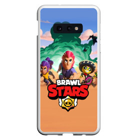 Чехол для Samsung S10E с принтом BRAWL STARS в Белгороде, Силикон | Область печати: задняя сторона чехла, без боковых панелей | 8 bit | 8 бит | bibi | brawl stars | crow | el brown | leon | leon shark | max | mr.p | sally leon | shark | stars | virus | werewolf | акула | биби | вирус | ворон | леон | оборотень | пингвин