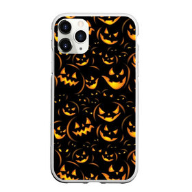Чехол для iPhone 11 Pro матовый с принтом Хэллоуин в Белгороде, Силикон |  | background | black | color | eyes | fangs | halloween | holiday | horror | orange | pumpkin | sinister | teeth | vegetable | yellow | глаза | желтый | зловещий | зубы | клыки | овощ | оранжевый | праздник | тыквы | ужас | фон | хэллоуин | цвет | черный