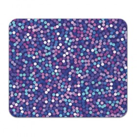 Коврик для мышки прямоугольный с принтом Пурпурные конфетти в Белгороде, натуральный каучук | размер 230 х 185 мм; запечатка лицевой стороны | 