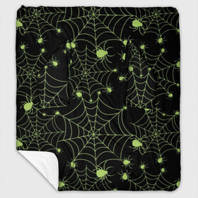 Плед с рукавами с принтом Зелёная паутина в Белгороде, 100% полиэстер | Закругленные углы, все края обработаны. Ткань не мнется и не растягивается. Размер 170*145 | Тематика изображения на принте: background | black | cobweb | color | gothic | green | halloween | holiday | insect | pattern | spider | weave | web | готика | зеленый | насекомое | паук | паутина | плести | праздник | сеть | узор | фон | хэллоуин | цвет | черный