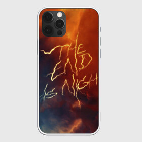 Чехол для iPhone 12 Pro Max с принтом The end is night в Белгороде, Силикон |  | evil | good | good omens | азирафель | ангел | благие намерения | гуд оменс | демон | добро | зло | кроули