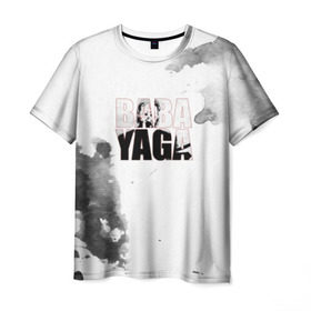 Мужская футболка 3D с принтом Baba Yaga в Белгороде, 100% полиэфир | прямой крой, круглый вырез горловины, длина до линии бедер | 2 | 3 | baba yaga | dog | john wick | keanu | puppy | reeves | баба яга | бабаяга | джон вик | джон уик | джонвик | джонуик | киану ривз | кино | собака | фильм