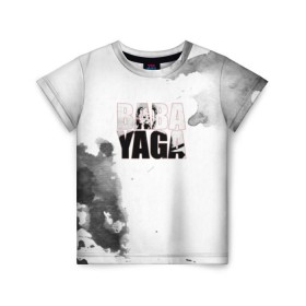Детская футболка 3D с принтом Baba Yaga в Белгороде, 100% гипоаллергенный полиэфир | прямой крой, круглый вырез горловины, длина до линии бедер, чуть спущенное плечо, ткань немного тянется | 2 | 3 | baba yaga | dog | john wick | keanu | puppy | reeves | баба яга | бабаяга | джон вик | джон уик | джонвик | джонуик | киану ривз | кино | собака | фильм