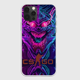 Чехол для iPhone 12 Pro с принтом CS GO Hyper Beast в Белгороде, силикон | область печати: задняя сторона чехла, без боковых панелей | 2019 | computer game | counter strike | cs | cs go | csgo | dota | dota2 | game | howl | hyperbeast | warning | автомат | вой | го | игрок | компьютерная игра | контр страйк | контра | кс | оружие | турнир