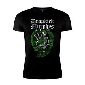 Мужская футболка премиум с принтом Dropkick Murphys в Белгороде, 92% хлопок, 8% лайкра | приталенный силуэт, круглый вырез ворота, длина до линии бедра, короткий рукав | Тематика изображения на принте: celtic punk | dropkick murphys | hardcore | oi | punk | группы | кельтский панк | музыка | панк | рок | стрит панк | фолк панк