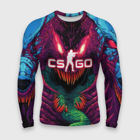 Мужской рашгард 3D с принтом CS GO Hyper Beast в Белгороде,  |  | 2019 | computer game | counter strike | cs | cs go | csgo | dota | dota2 | game | howl | hyperbeast | warning | автомат | вой | го | игрок | компьютерная игра | контр страйк | контра | кс | оружие | турнир