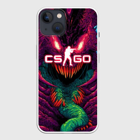 Чехол для iPhone 13 с принтом CS GO Hyper Beast в Белгороде,  |  | 2019 | computer game | counter strike | cs | cs go | csgo | dota | dota2 | game | howl | hyperbeast | warning | автомат | вой | го | игрок | компьютерная игра | контр страйк | контра | кс | оружие | турнир