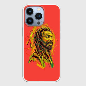 Чехол для iPhone 13 Pro с принтом RastaArt в Белгороде,  |  | Тематика изображения на принте: art | bob marley | cannabis | rasta | rastaman | reggae | reggy | weed | боб марли | раста | растаман | регги | рэгги